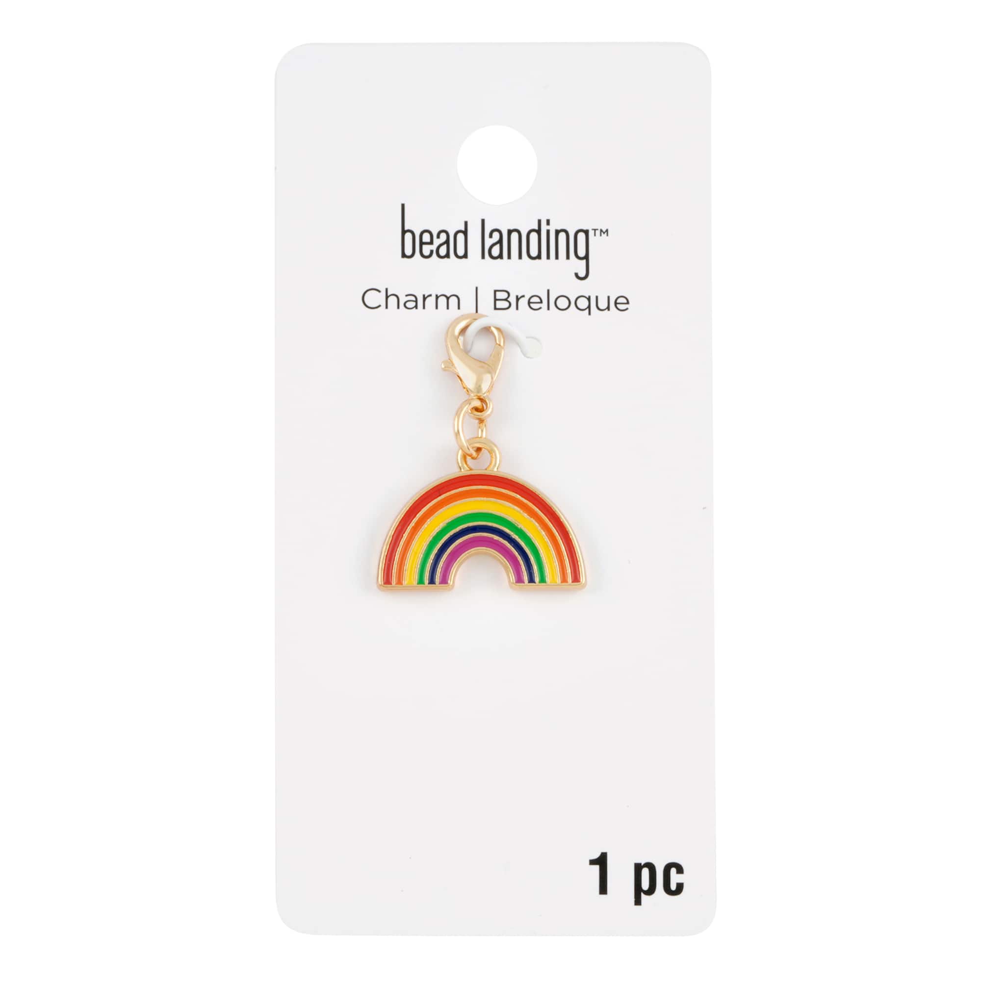 12 Pack: Rainbow Charm by Bead Landing™